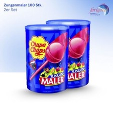 Chupa Chups Zungenmaler 2 x 100 Stück in der Dose