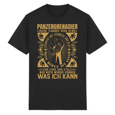 Panzergrenadier T-Shirt Bundeswehr Infanterie Schützenpanzer Marder Einheit G36