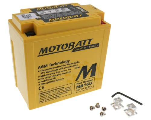 Batterie 20ah motobatt mb16u - batterie,