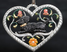 Alter christbaumschmuck herz - christbaumschmuck,