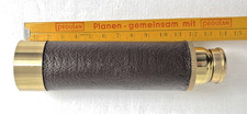 Fernrohr Teleskop Messing und Leder Länge 35 cm