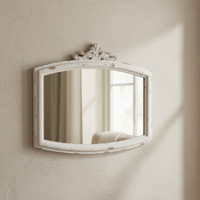 Rechteckiger Spiegel aus Holz