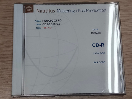 Renato zero aus studio - "renato,