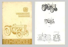 UTB Universal  U-550 Schlepper Technisches Handbuch Original 1972