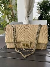 Chanel Tasche 2.55 Phython Mat! Einzige In Europa In die Große. Rech. 100% ORG