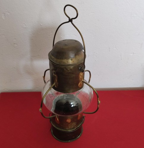 Schifflampe messing antik - schifflampe,