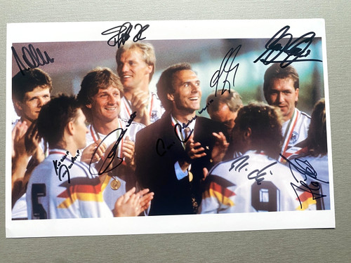 Weltmeister 1990 - (9x, signiert)