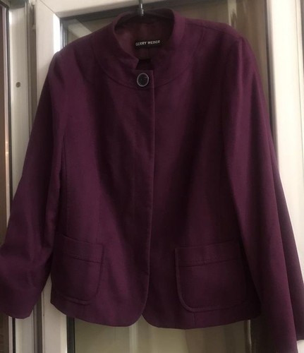 Women gerry weber coat - coat, purple