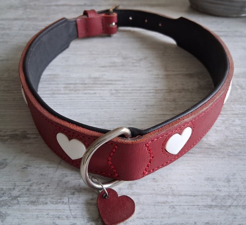 Hunter lederhalsband - hunter,