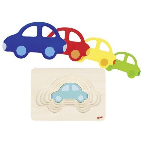 Schichtenpuzzle auto - auto, /