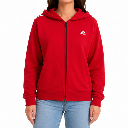 Adidas hoodie damen xl rot - adidas,