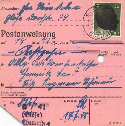897236 sbz postanweisung mit - 897236),