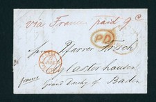 Vorphilatelie Brief Waterloo