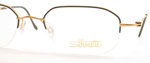 Silhouette brille 7450 gold - silhouette,