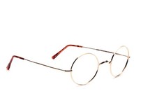 Runde Brille Metall Fassung