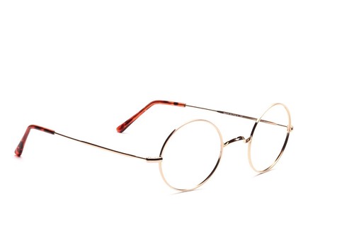 Runde brille metall fassung - runde,