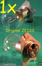 OPMI ZEISS Mikroskoplampe 6V 30W BA20D Mikroskop Op Lampe Leuchte Untersuchung Y