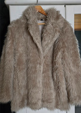 Langhaar Teddyfell Jacke Damen