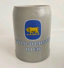 Alter Brauereikrug Bierkrug Gold - Ochsen Bier 0,5l 