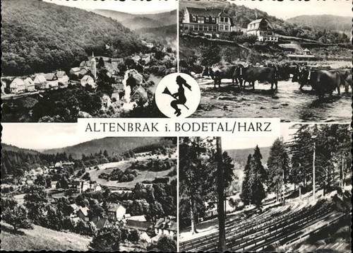 Altenbrak harz hexe besen - altenbrak,