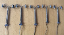 5 Gittermastleuchten Spur N -