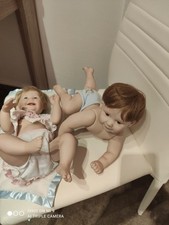 2 Künstlerpuppe  Porzellan Ashton Drake 1993 Babypaar
