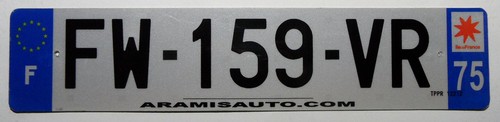 Nummernschild europa aus - europa,