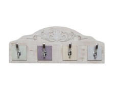 Garderobe Kleiderhaken Garderobenleiste my Flair Grap Landhaus Stil 67 x 26 cm