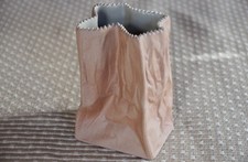 Vase rosenthal porzellan braun - porzellan,