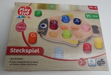 Playtive Junior Steckspiel aus Echtholz 1,5 - 5 Jahre
