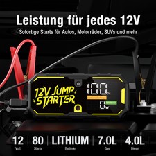 Auto Starthilfe Jump Starter