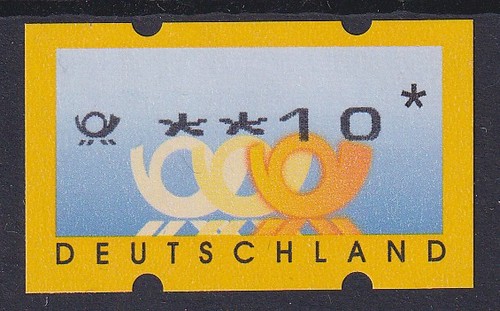 Atm posthörner währung - posthörner, dm-währung