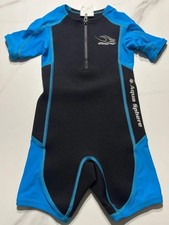 Türkis/schwarzer  Neoprenanzug - Größe: 98 - Marke: Aqua Sphere