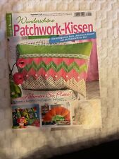 Lena Patchwork Handarbeit Kissen mit Schnittmuster