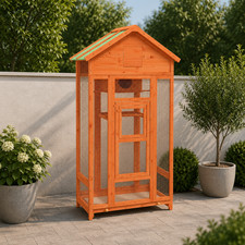 Vogelvoliere Vogelkäfig Holz
