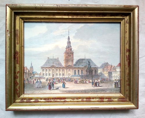 Breite vergoldete biedermeier - breite,