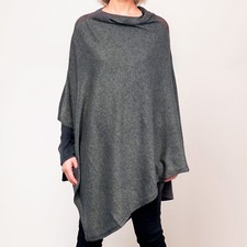 Poncho 100% Kaschmir -