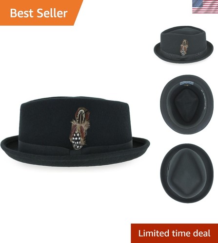 Men wool felt fedora - men's,
