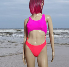 sexy Alice Neon Badeanzug
