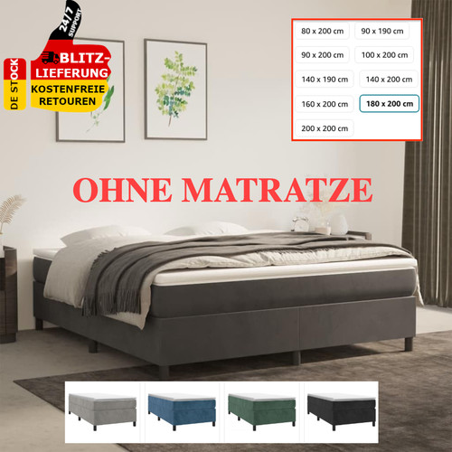 Boxspringbett bettgestell - boxspringbett,