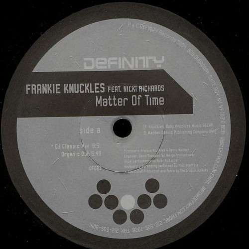 Frankie knuckles feat nicki - frankie,