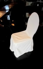 45 Stück Stuhl Hussen weiß