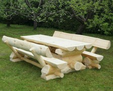 Luxus Premium Holzgarnitur