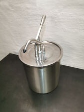 Hebel-Dosierspender 10 Liter Ø 26,5cm H 44cm Senf/Ketchup/Sauce Spender Gastro