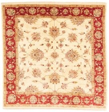 Teppich Ziegler Handgeknüpft Perserteppich Orientteppich Carpet Rug 206x204cm