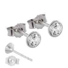 Paar Ohrstecker Weißgold