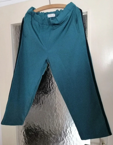 Grüne hose schlupfhose - 7/8,