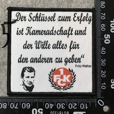 Fritz Walter, Patch