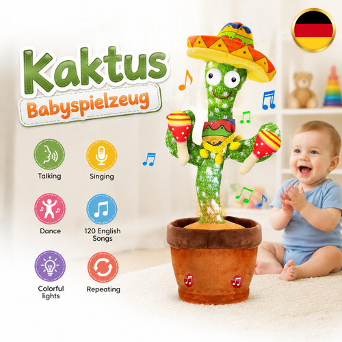 Kaktus spielzeug nachsprechen - kaktus,
