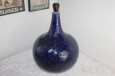 XXL blaue Lava Stehlampe
